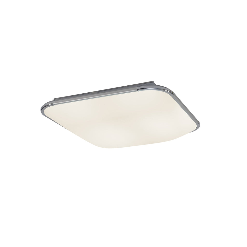 M6249 Fase Ceiling Square 45cm 24W LED White Acrylic Diffuser