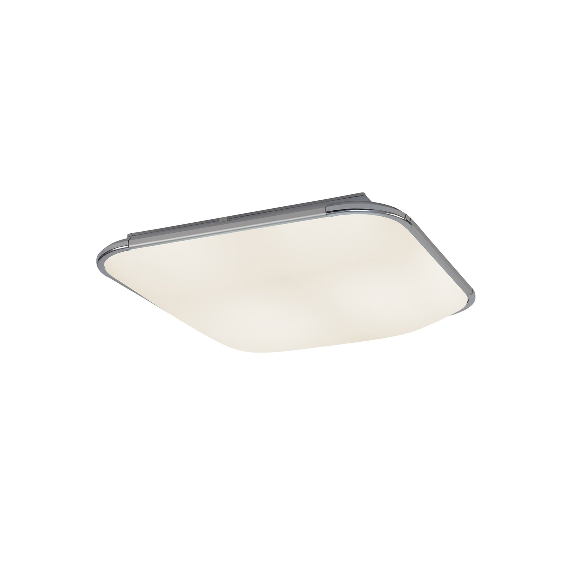M6249 Fase Ceiling Square 45cm 24W LED White Acrylic Diffuser