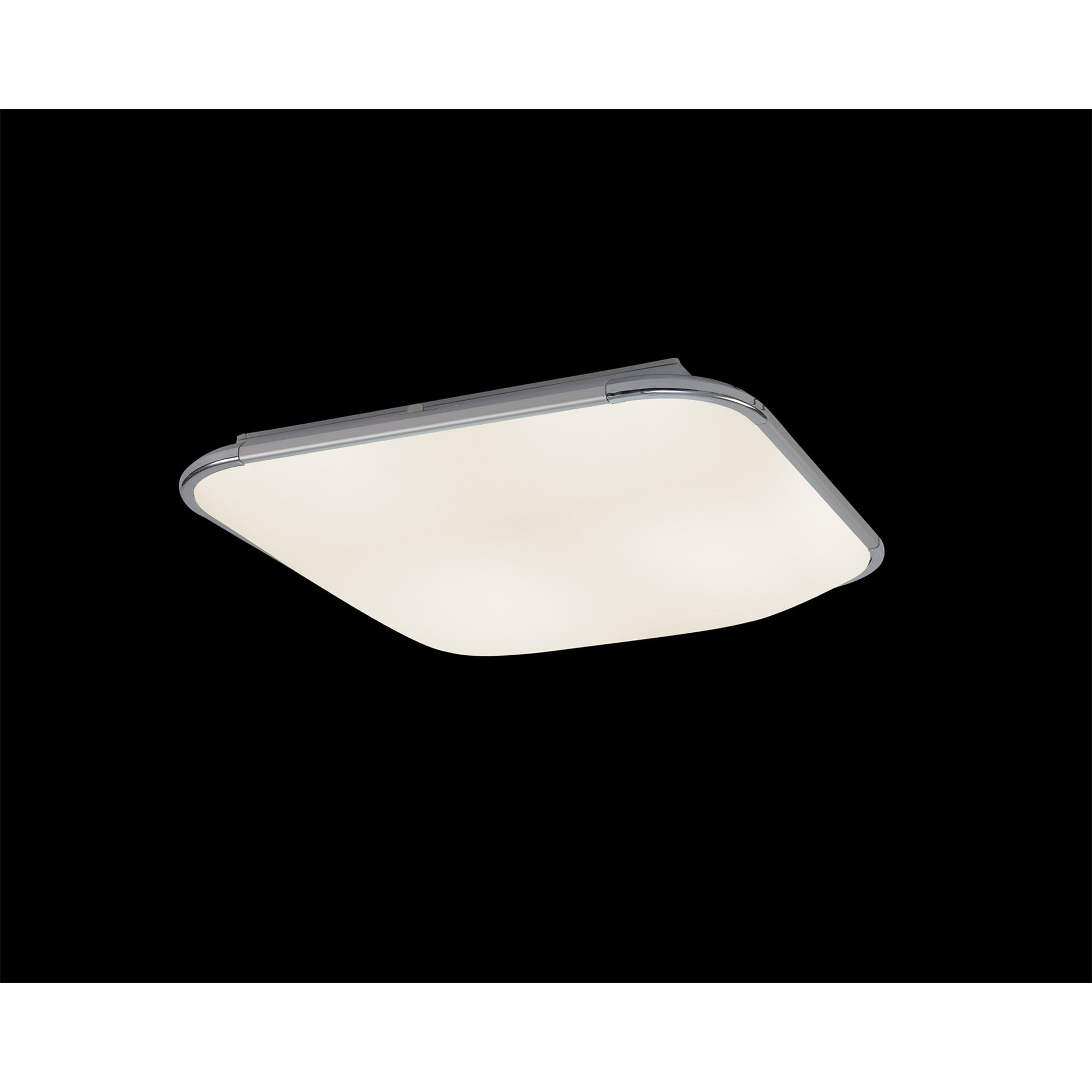 M6249 Fase Ceiling Square 45cm 24W LED White Acrylic Diffuser