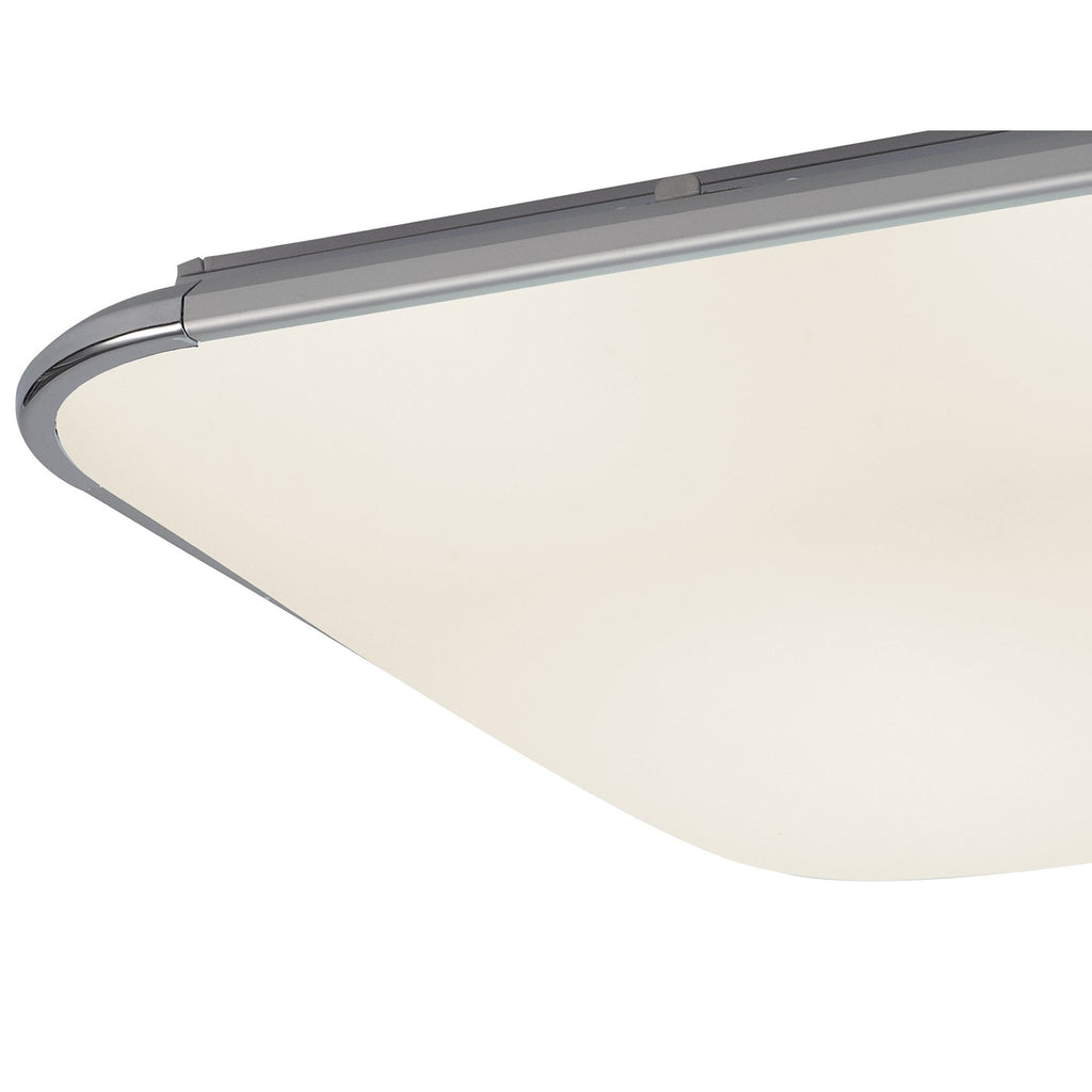 M6249 Fase Ceiling Square 45cm 24W LED White Acrylic Diffuser