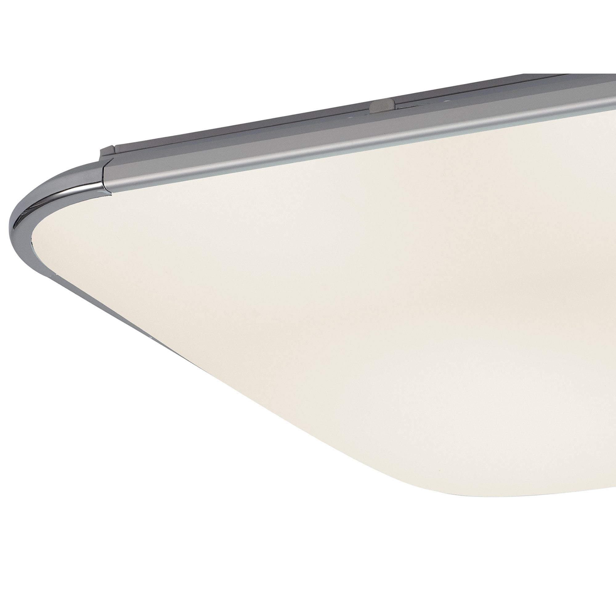 M6249 Fase Ceiling Square 45cm 24W LED White Acrylic Diffuser
