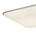 M6247 Fase Ceiling Rectangular 90W LED White Acrylic Diffuser Remote Control