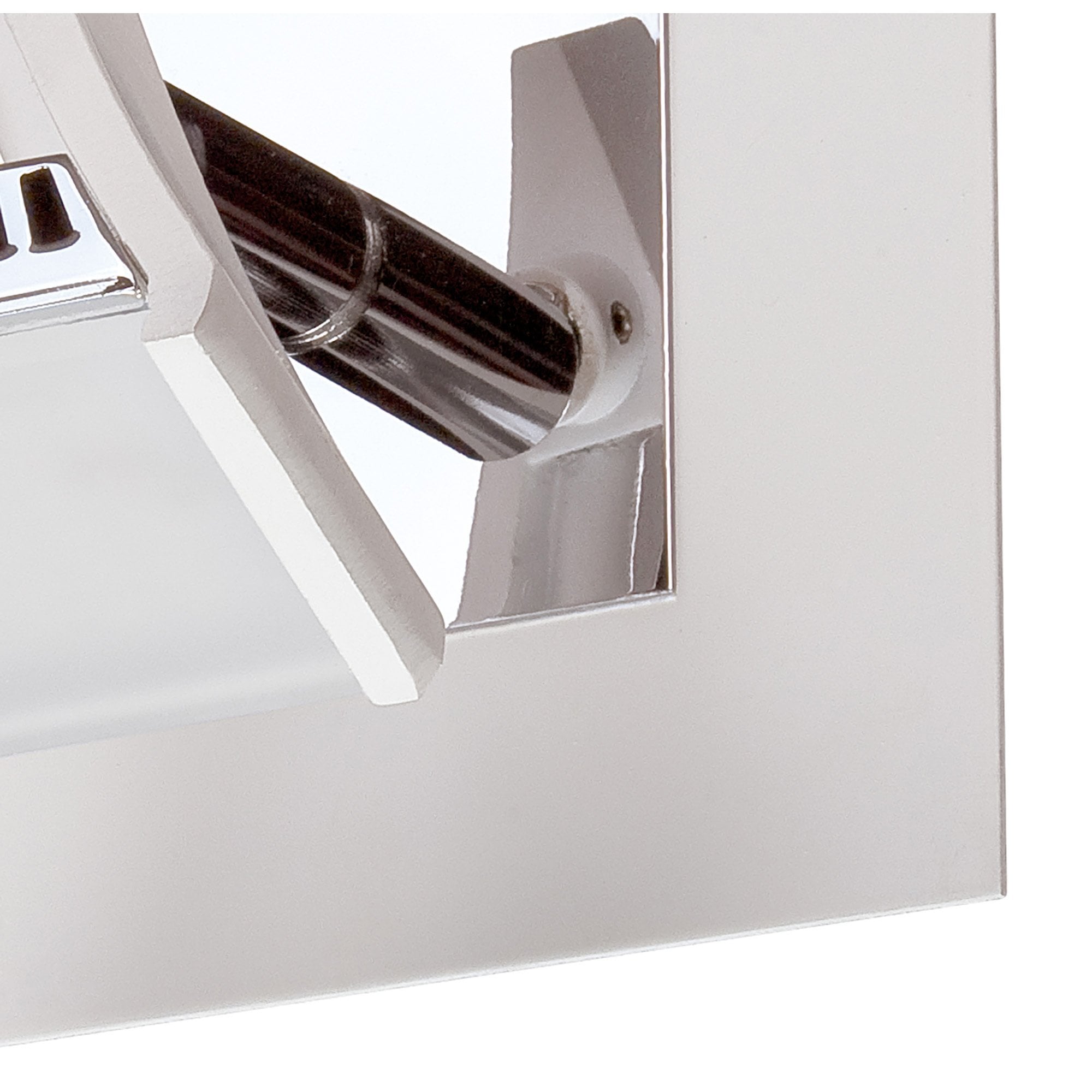 M8100/1 Filippo Spot Light 1 Light 5W LED Matt White/Polished Chrome
