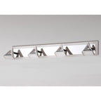 M8103/1 Filippo Linear Spot Light 4 Light LED 20W Matt White/Polished Chrome