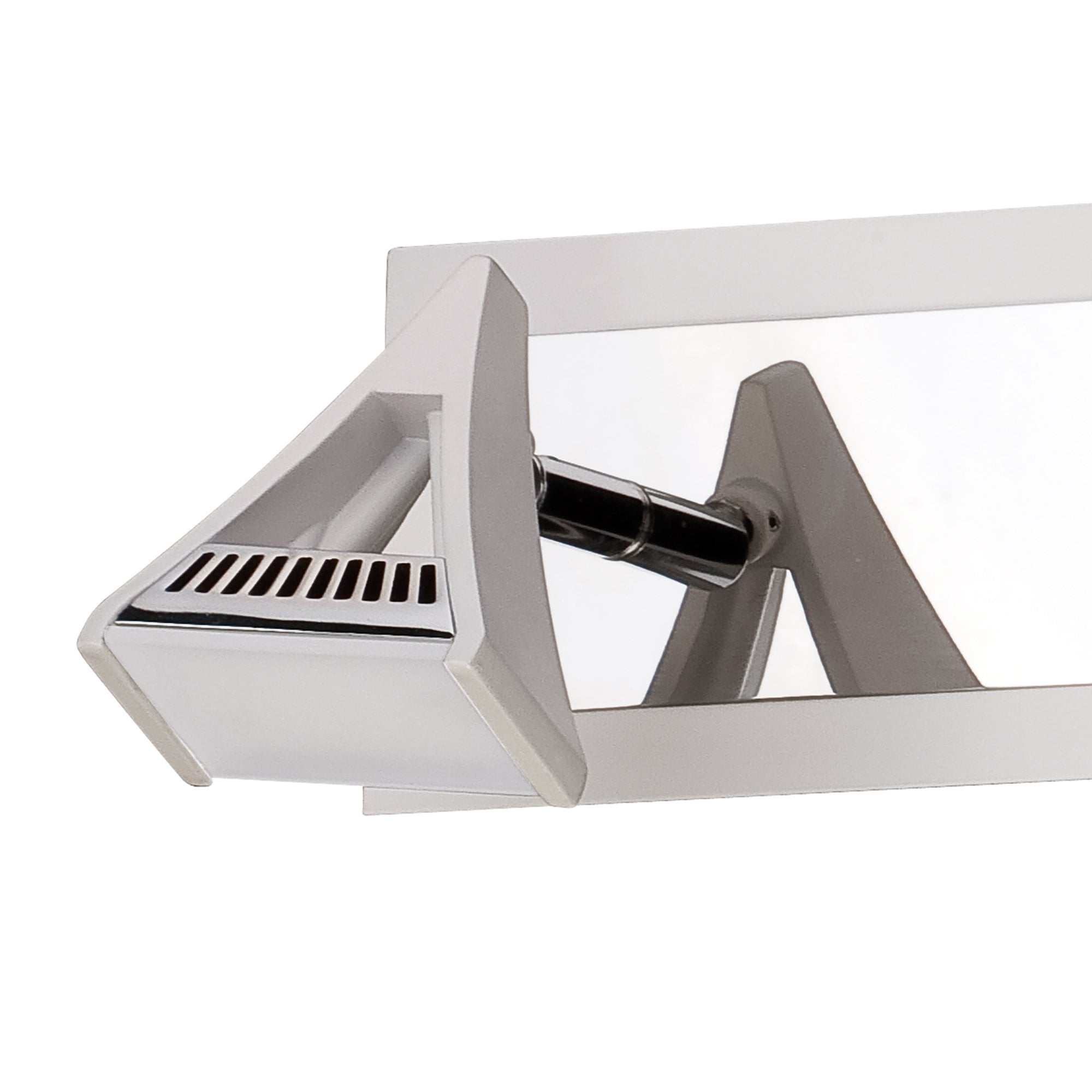 M8103/1 Filippo Linear Spot Light 4 Light LED 20W Matt White/Polished Chrome