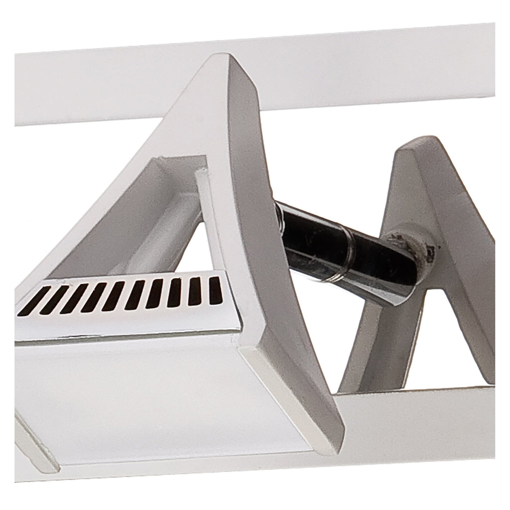 M8103/1 Filippo Linear Spot Light 4 Light LED 20W Matt White/Polished Chrome