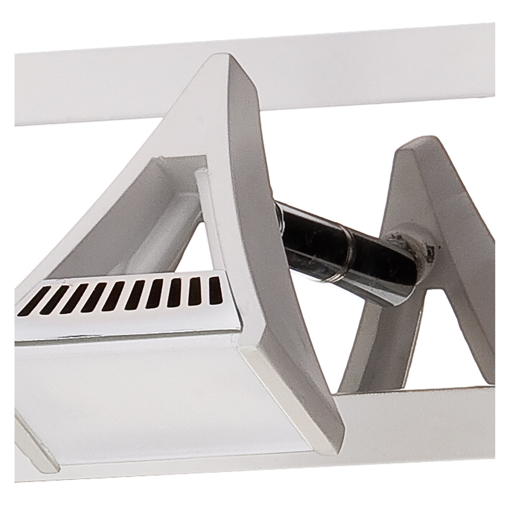 M8103/1 Filippo Linear Spot Light 4 Light LED 20W Matt White/Polished Chrome