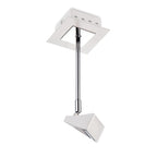 M8101/1 Filippo Telescopic Spot Light 1 Light 5W Matt White/Polished Chrome