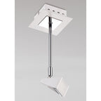M8101/1 Filippo Telescopic Spot Light 1 Light 5W Matt White/Polished Chrome