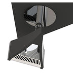 M8110/1 Filippo Spot Light 3 Light LED Triangular 15W Matt Black/Polished Chrome
