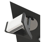 M8110/1 Filippo Spot Light 3 Light LED Triangular 15W Matt Black/Polished Chrome