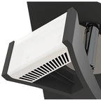 M8110/1 Filippo Spot Light 3 Light LED Triangular 15W Matt Black/Polished Chrome