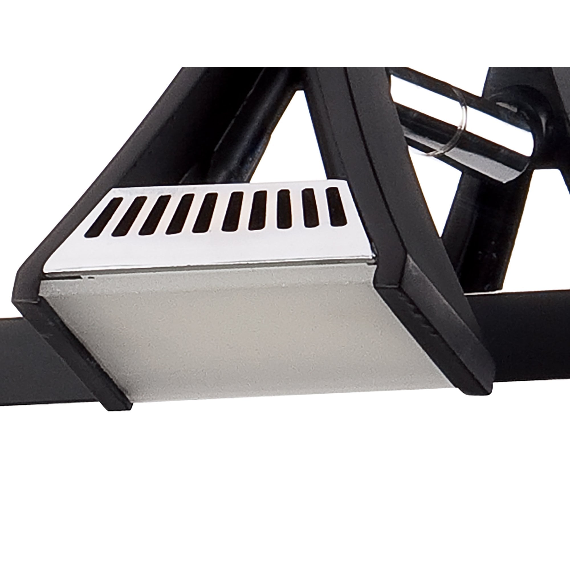 M8109/1 Filippo Linear Spot Light 4 Light LED 20W Matt Black/Polished Chrome