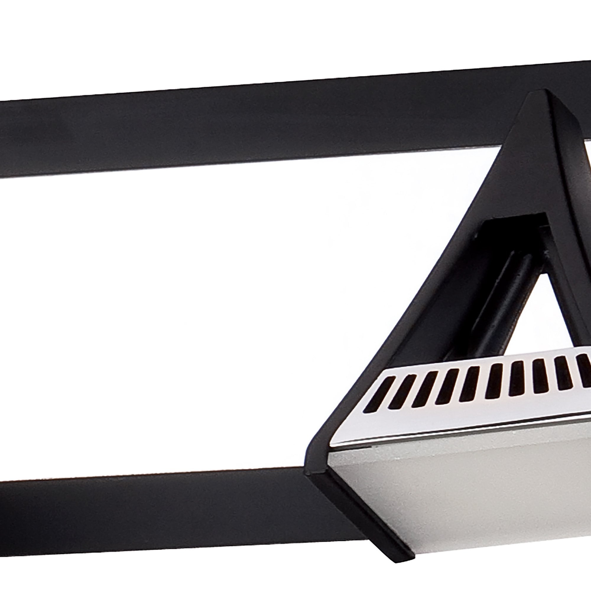 M8109/1 Filippo Linear Spot Light 4 Light LED 20W Matt Black/Polished Chrome