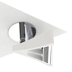 M8104/1 Filippo Spot Light 3 Light LED Triangular 5W Matt White/Polished Chrome