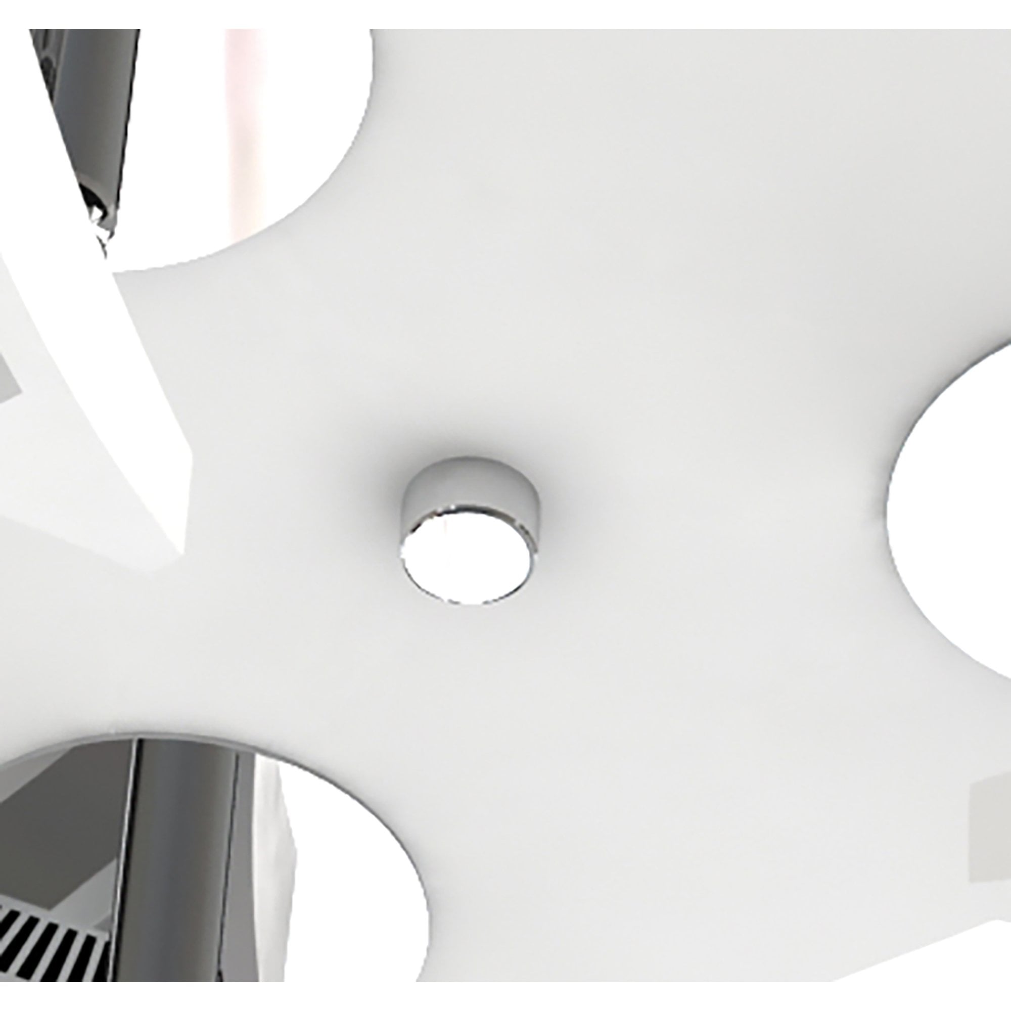 M8104/1 Filippo Spot Light 3 Light LED Triangular 5W Matt White/Polished Chrome