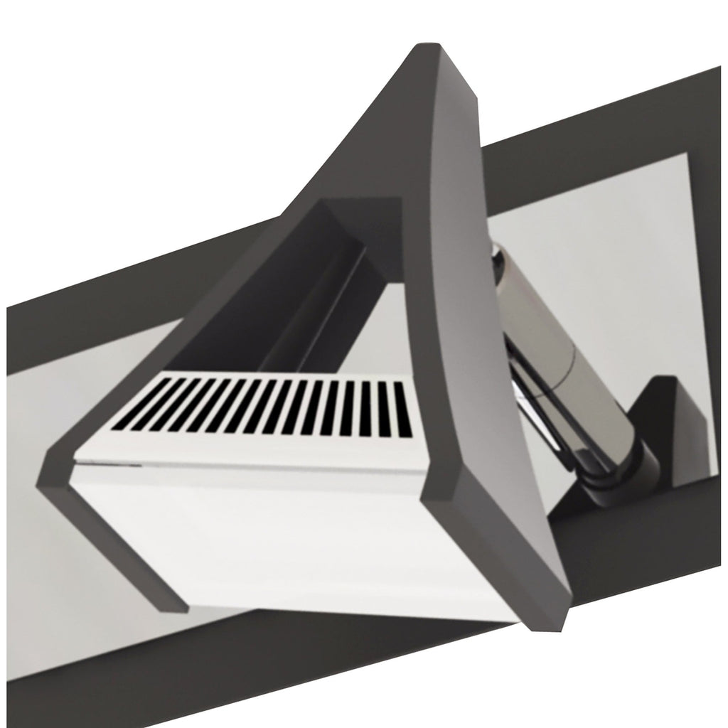 M8108/1 Filippo Linear Spot Light 2 Light LED 10W Matt Black/Polished Chrome