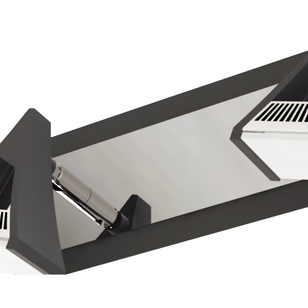 M8108/1 Filippo Linear Spot Light 2 Light LED 10W Matt Black/Polished Chrome