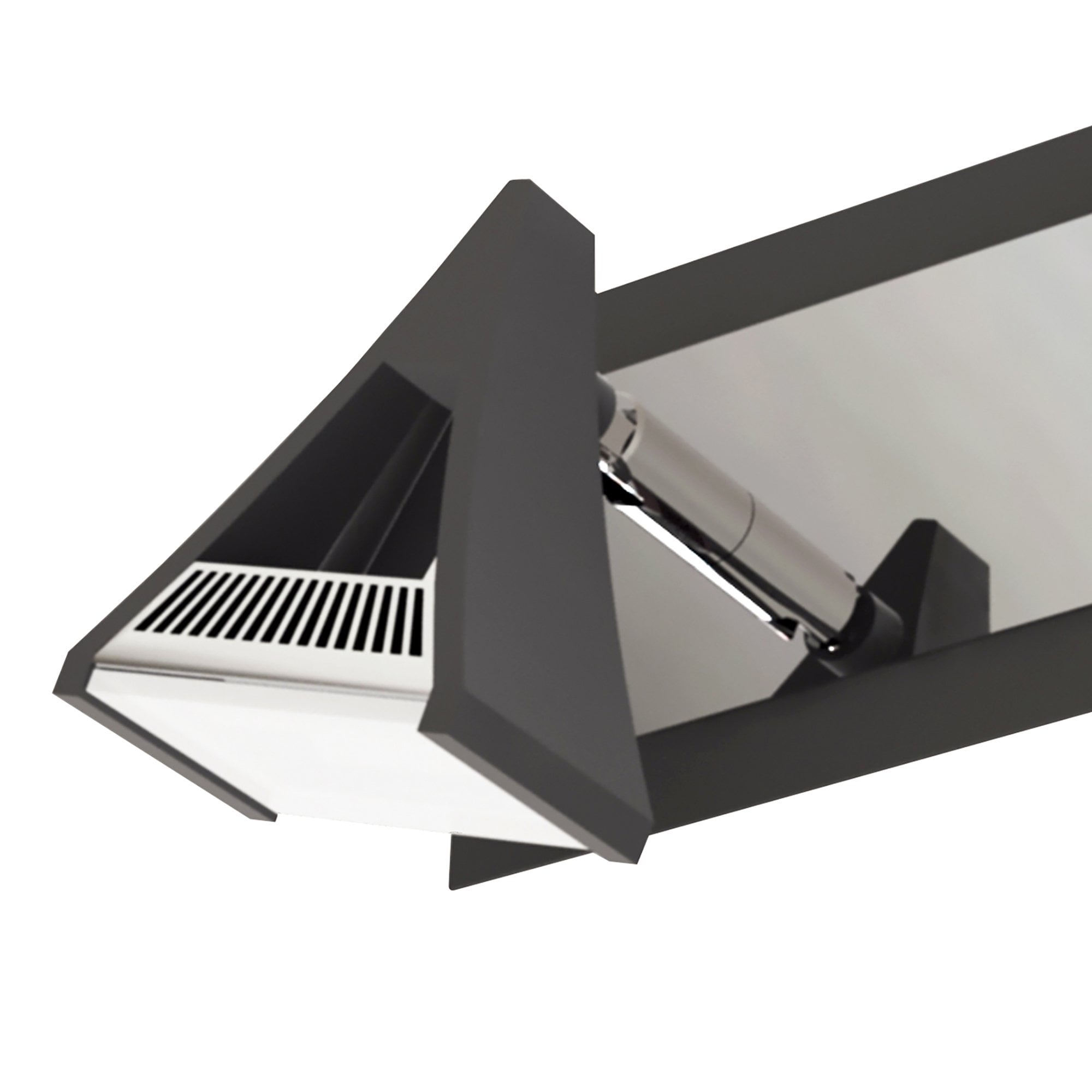 M8108/1 Filippo Linear Spot Light 2 Light LED 10W Matt Black/Polished Chrome