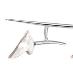 M0318 Flavia Linear Spot Light 4 Light G9 Adjustable Heads Polished Chrome