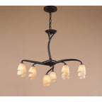 M3121 Forest Pendant 3 Arm 6 Light G9 Brown/Black Oxide