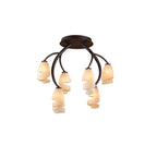 M3129 Forest Ceiling 6 Light G9 Brown/Black Oxide