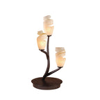 M3126 Forest Table Lamp 3 Light G9 Brown/Black Oxide