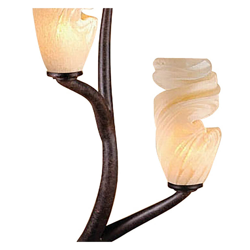 M3126 Forest Table Lamp 3 Light G9 Brown/Black Oxide
