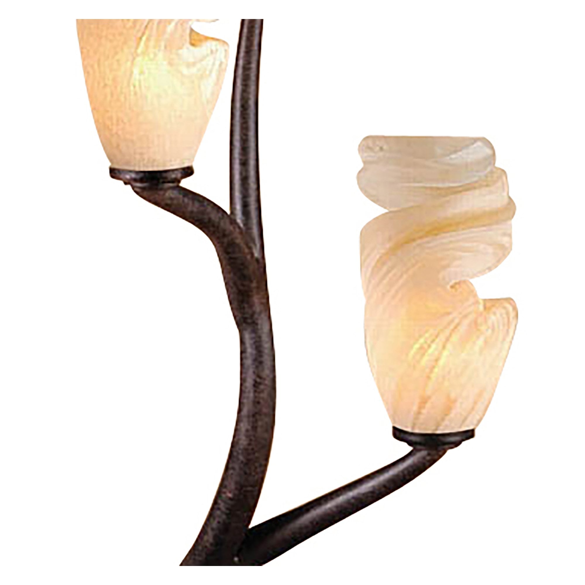 M3126 Forest Table Lamp 3 Light G9 Brown/Black Oxide