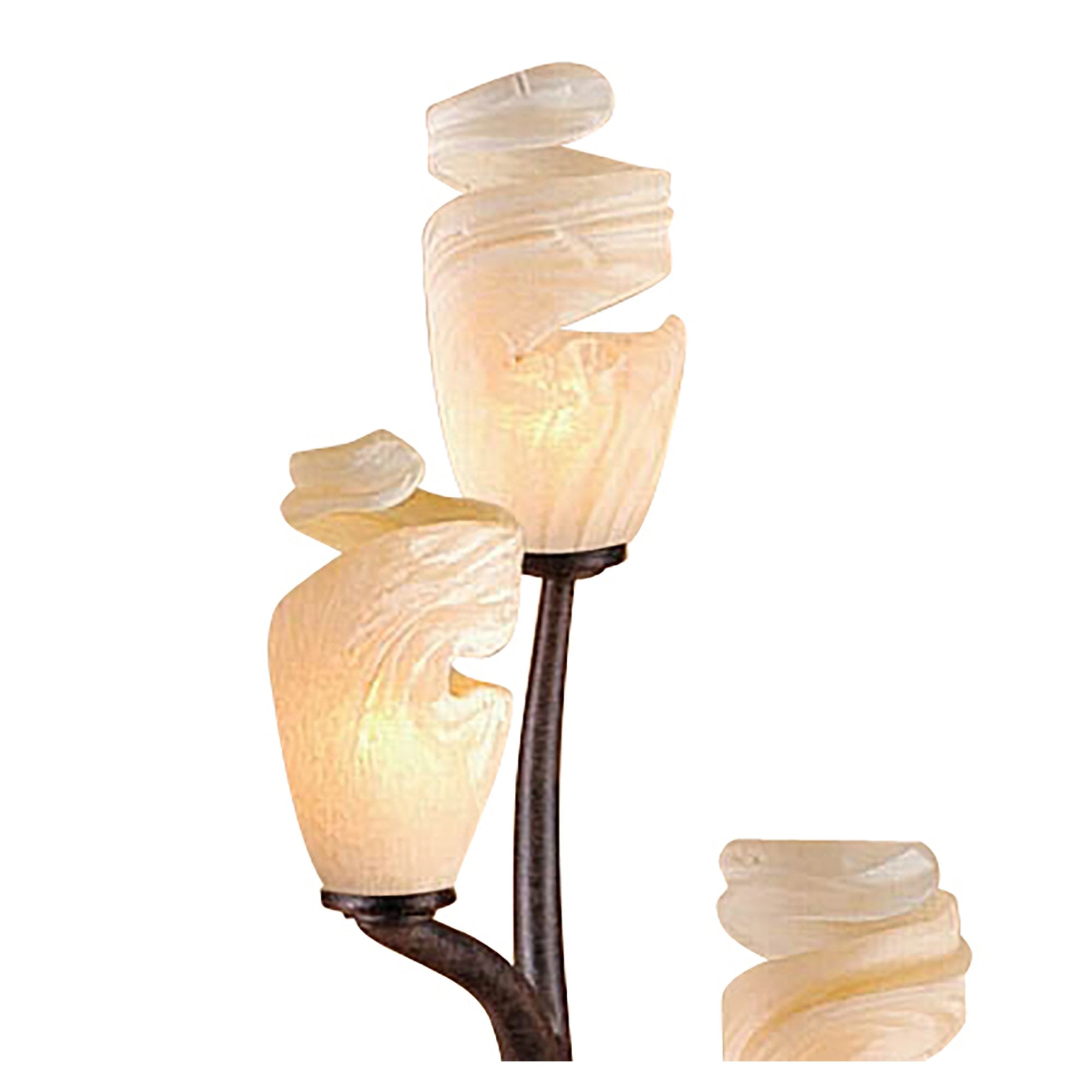 M3126 Forest Table Lamp 3 Light G9 Brown/Black Oxide