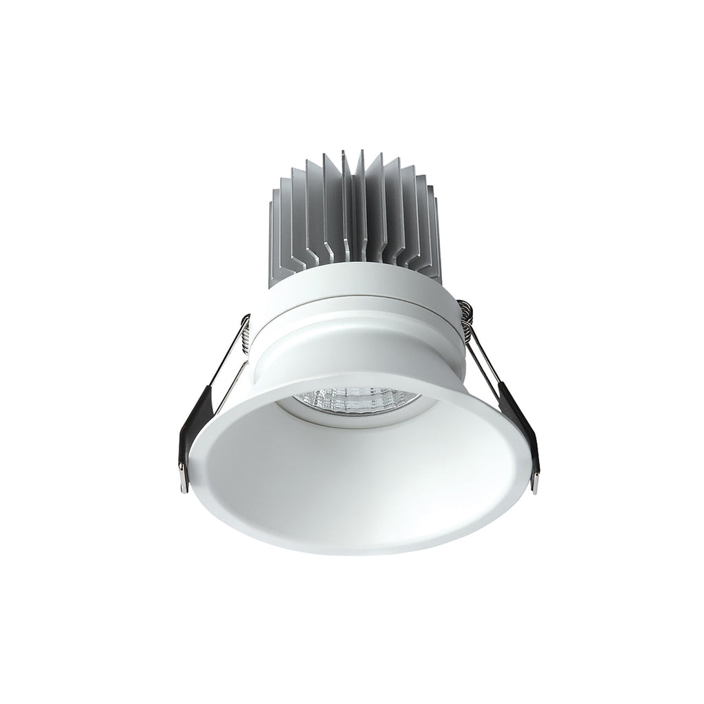 MC0072 Formentera Recessed Downlight 8.2cm Round 7W COB LED Matt White