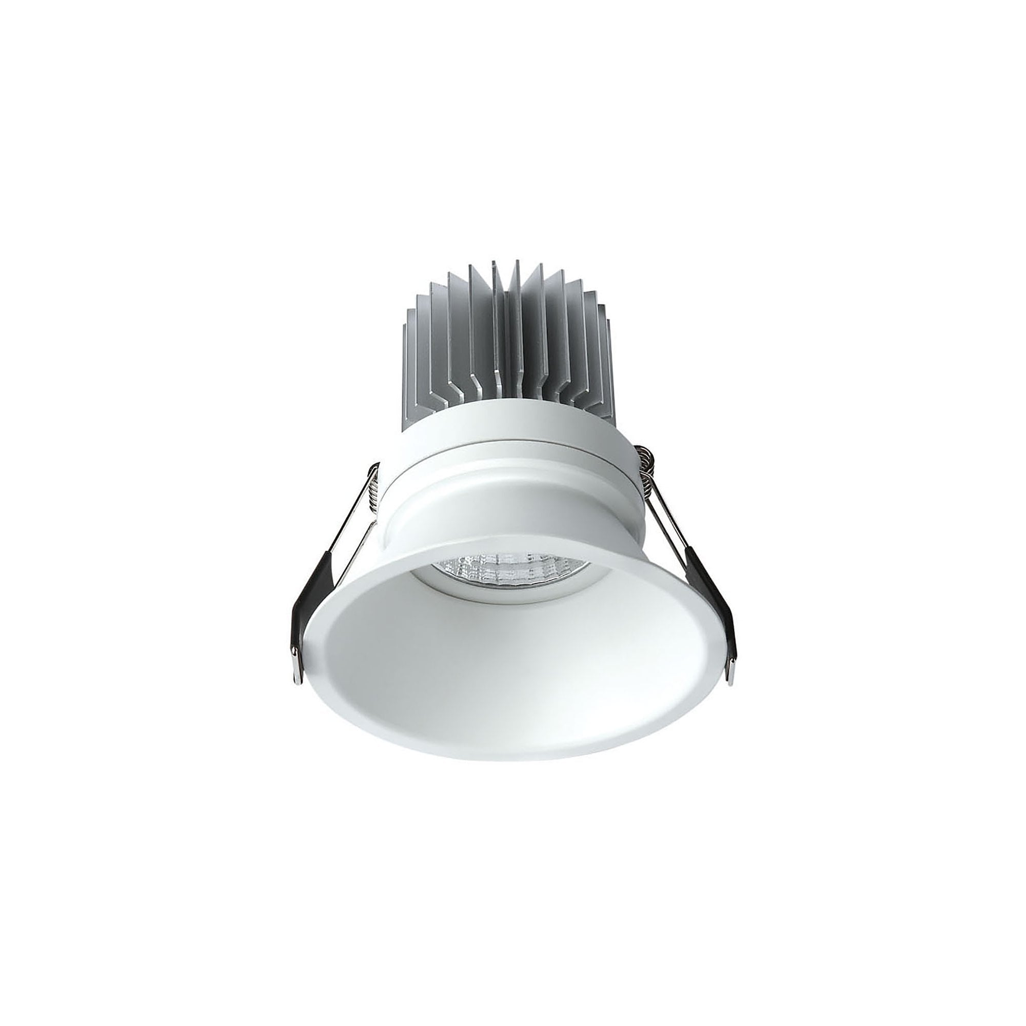MC0073 Formentera Recessed Downlight 10.8cm Round 12W COB LED Matt White