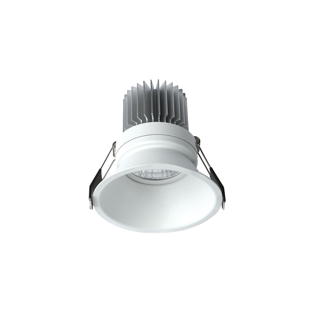 MC0071 Formentera Recessed Downlight 8.2cm Round 7W COB LED Matt White