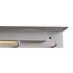 M6865 Fuerteventura Wall Lamp Coat Rack 9W LED Matt White