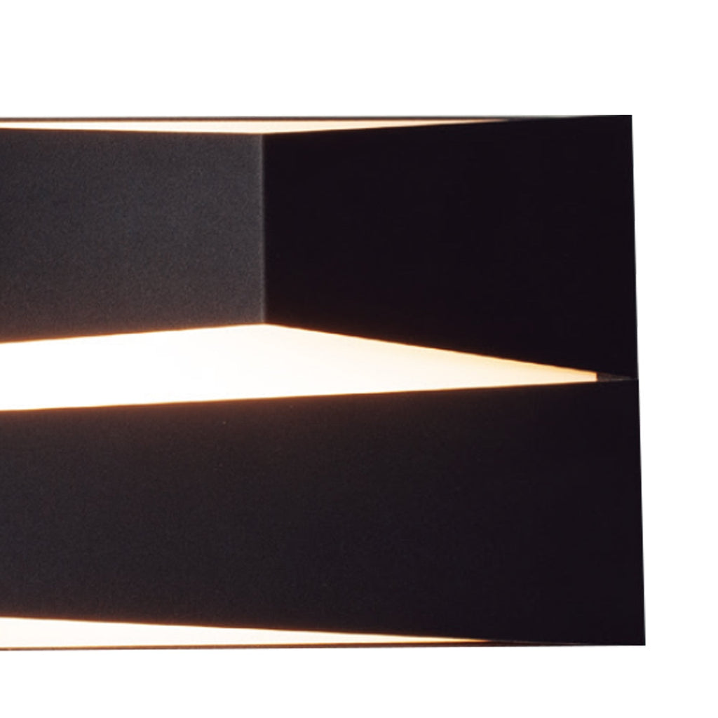 M8159 Fuji Wall Light 14W LED Black