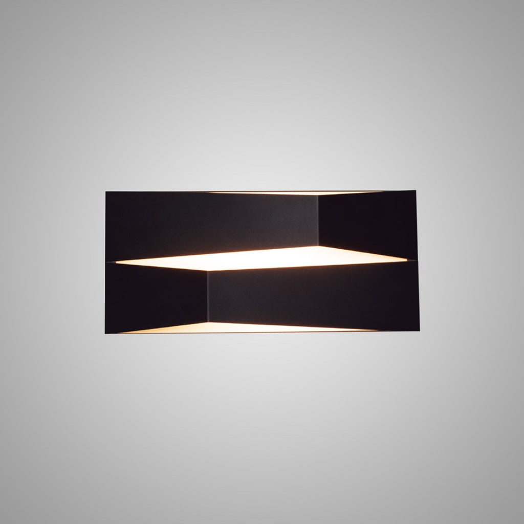 M8157 Fuji Wall Light 10W LED Black