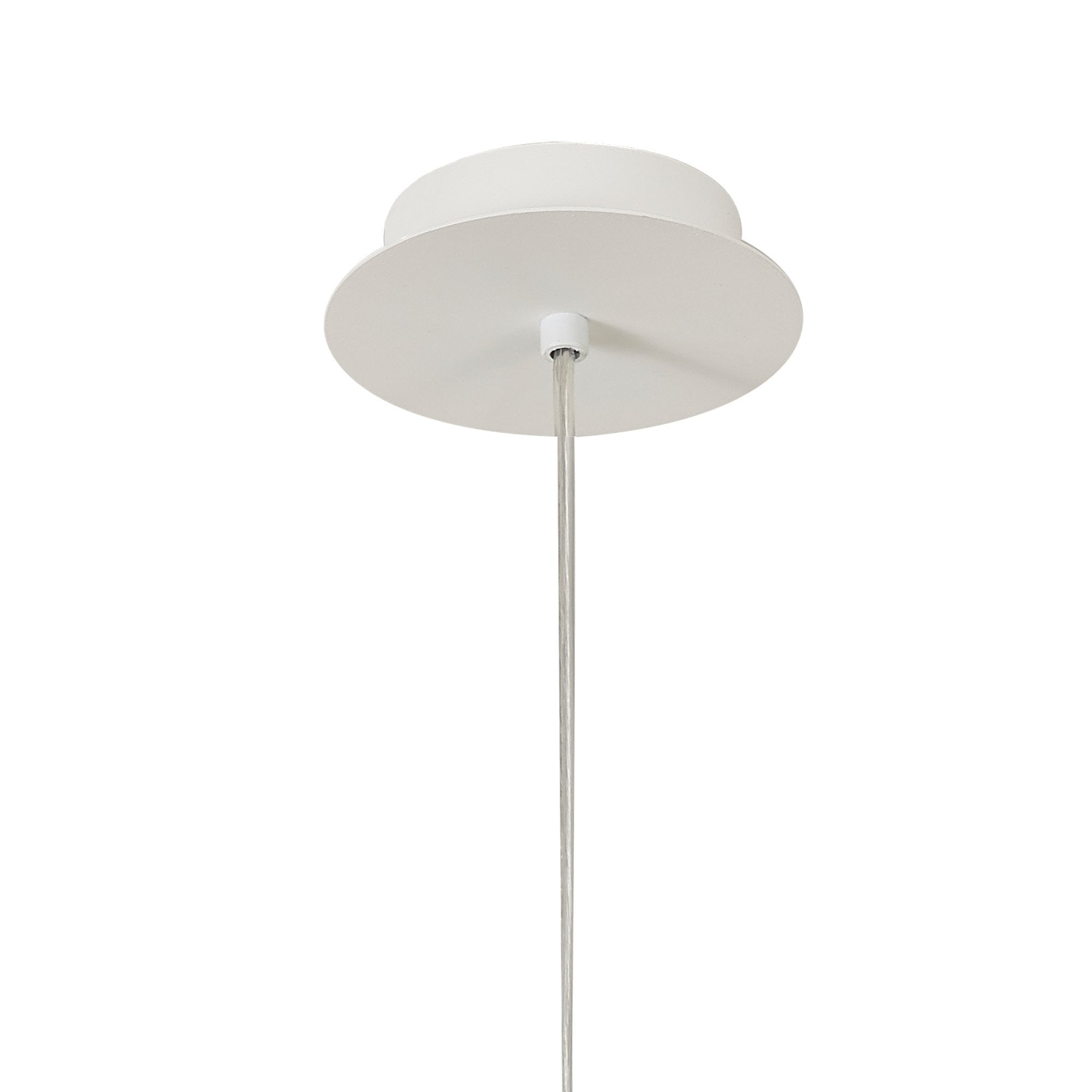 M7706 Galaxia Pendant Square 1 Light White / Red Cement