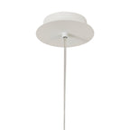 M7624 Galaxia Pendant Round 1 Light White/Grey Cement
