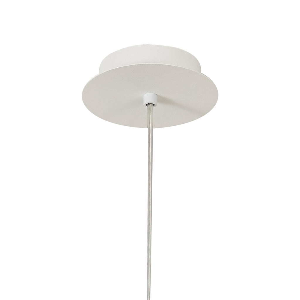 M7705 Galaxia Pendant Square 1 Light White / Grey Cement