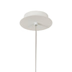 M7705 Galaxia Pendant Square 1 Light White / Grey Cement