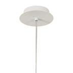 M7625 Galaxia Pendant Round 1 Light White/Red Cement
