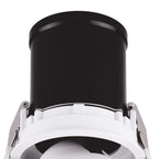 M6402 Garda Retractable Recessed Swivel Spotlight 12W Matt White & Black