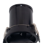 M7834 Garda Retractable Recessed Swivel Spotlight 12W Black