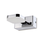 M8180/1 Gio Wall Lamp 1 Light 5W LED Polished Chrome/Frosted Acrylic