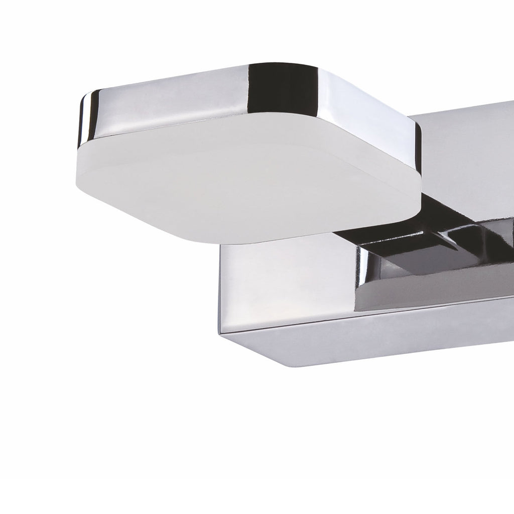 M8180/1 Gio Wall Lamp 1 Light 5W LED Polished Chrome/Frosted Acrylic
