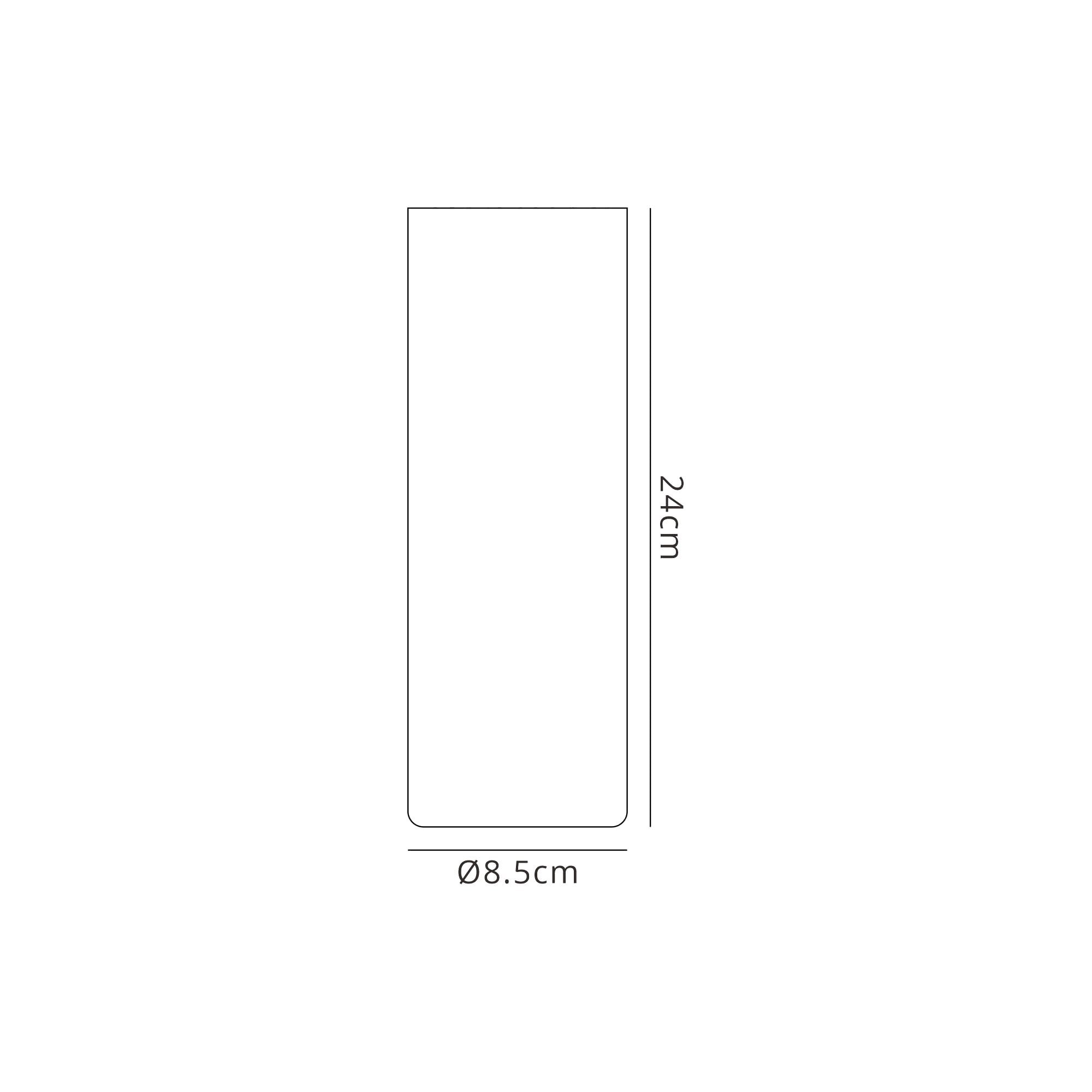 M7735 Glaciar Spotlight 24cm 9W LED White