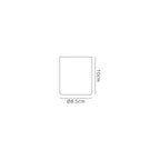 M7730 Glaciar Spotlight 10cm 9W LED White