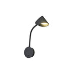 M7721 Goa Wall Lamp Switched 7W LED Black