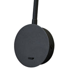 M7721 Goa Wall Lamp Switched 7W LED Black