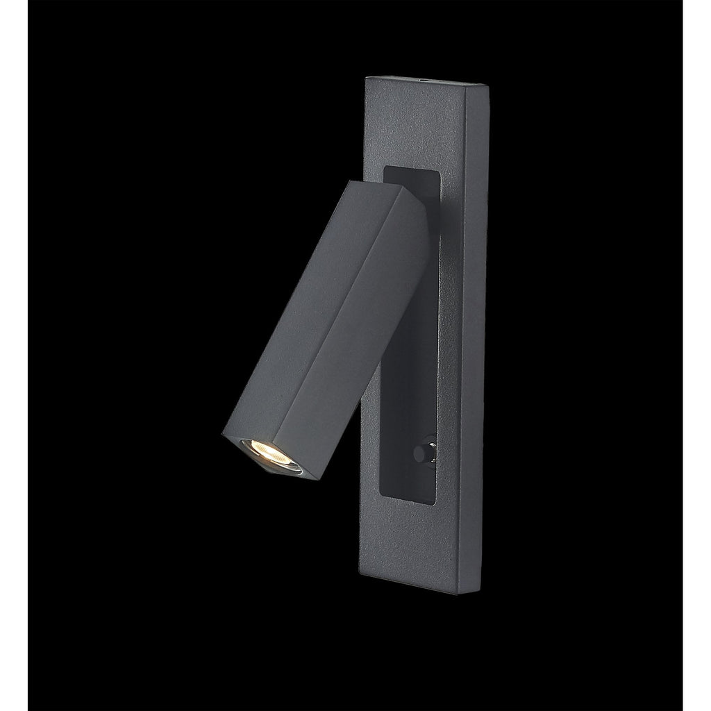M6821 Gokova Wall Lamp 3W LED Sand Black